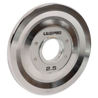 Блини диски сталеві 2 Handle металева втулка LiveUp LP8338-2_5 ø51мм 2,5кг сірий