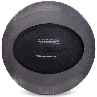 М'яч медбол для кросфіту FI-2620-10 10 кг сірий-чорний