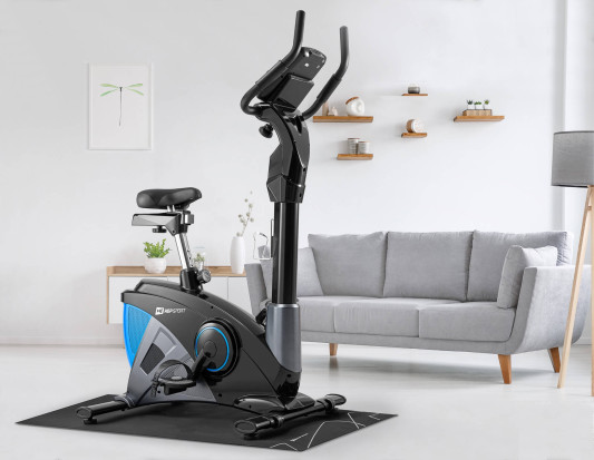 Велотренажер Hop-Sport HS-090H Apollo Blue iConsole + мат