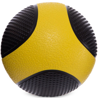 М'яч-медбол для тренувань Medicine Ball FI-2824-1 1 кг чорний
