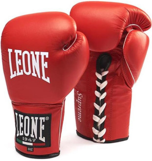 Боксерські рукавиці Leone Supreme Red 8 ун