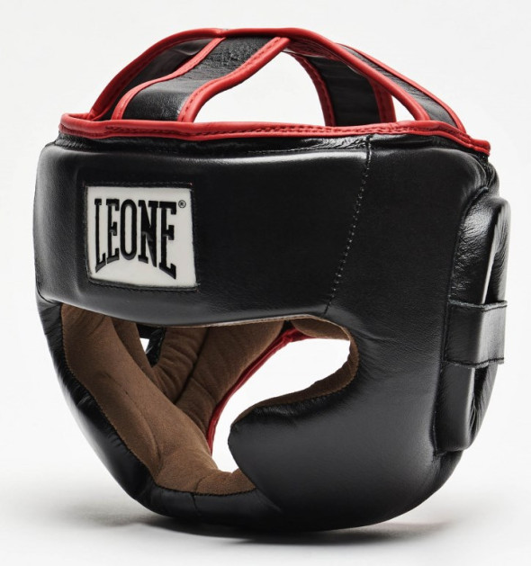 Боксерский шлем Leone Full Cover Black S