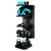 Стеллаж модульный для инвентаря кроссфит STORAGE RACK LiveUp LP8875 55x60x180 см черный