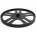Млинці диски сталеві для станової тяги Deadlift Pulling Weight Plates Zelart TA-6992-20 20кг чорний