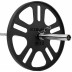 Млинці диски сталеві для станової тяги Deadlift Pulling Weight Plates Zelart TA-6992-20 20кг чорний