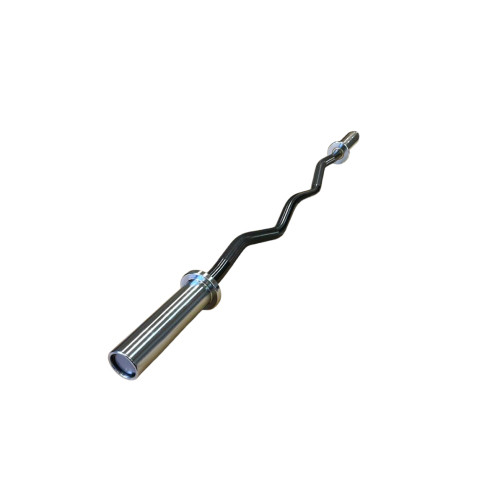 Гриф олімпійський W-подібний Generation Fitness OB-05 із замками 120 см