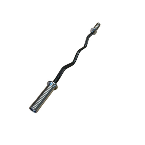 Гриф олімпійський W-подібний Generation Fitness OB-05 із замками 120 см