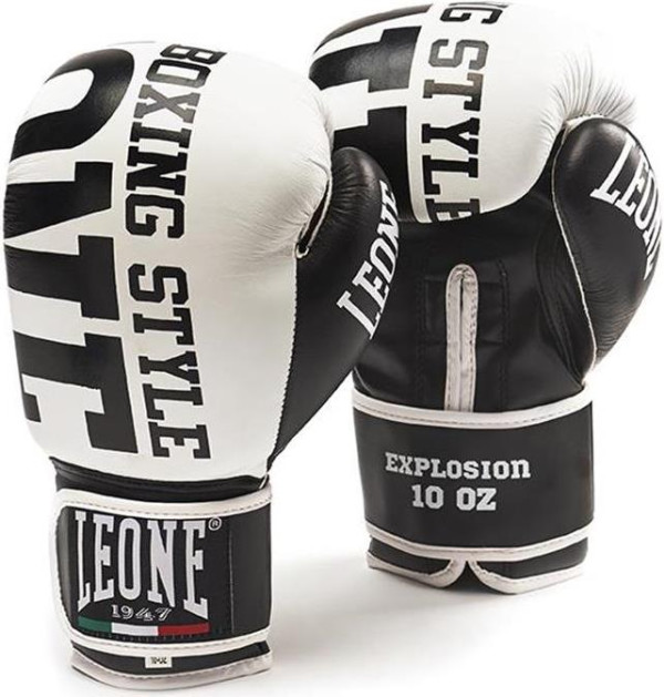Боксерські рукавиці Leone Explosion White 10 ун