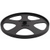 Млинці диски сталеві для станової тяги Deadlift Pulling Weight Plates Zelart TA-6961-20 20кг чорний