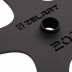 Млинці диски сталеві для станової тяги Deadlift Pulling Weight Plates Zelart TA-6961-20 20кг чорний