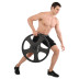 Млинці диски сталеві для станової тяги Deadlift Pulling Weight Plates Zelart TA-6961-20 20кг чорний