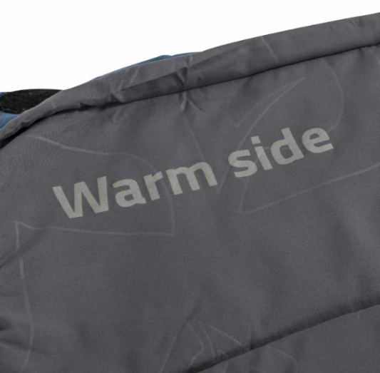 Спальний мішок Bo-Camp Vendeen XL Cool/Warm Silver -2° Blue/Grey