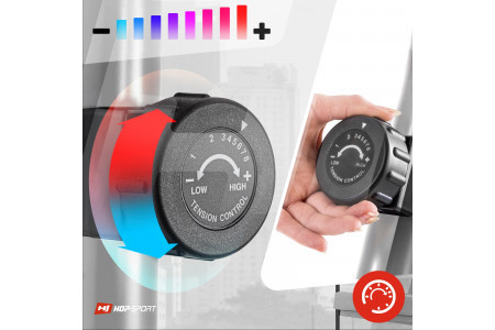 Орбитрек Hop-Sport HS-2050C Cosmo магнитный серый/серебристый