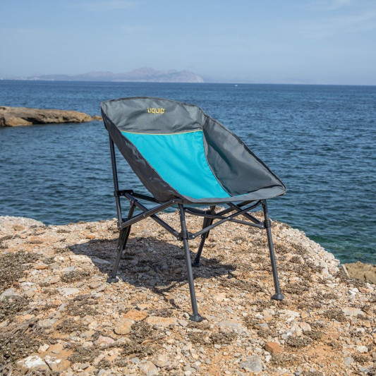 Крісло розкладне Uquip Comfy Blue/Grey