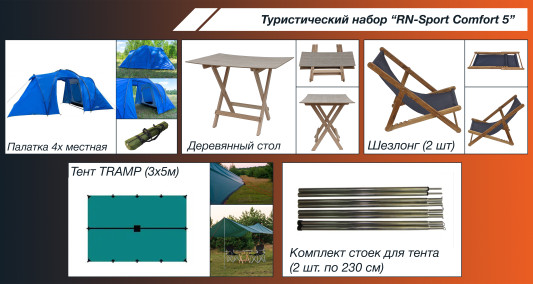 Туристический набор RN-Sport Comfort 5