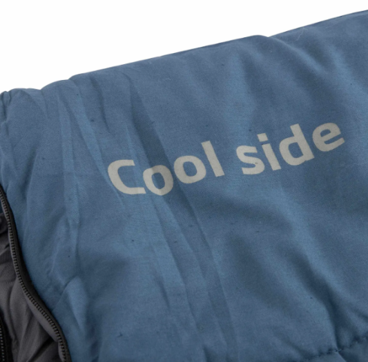Спальний мішок Bo-Camp Vendeen Cool/Warm Silver -2° Blue/Grey
