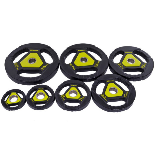 Диски полиуретановые Zelart TA-2677 51 мм 1.25-2.5-5-10-15-20-25 кг