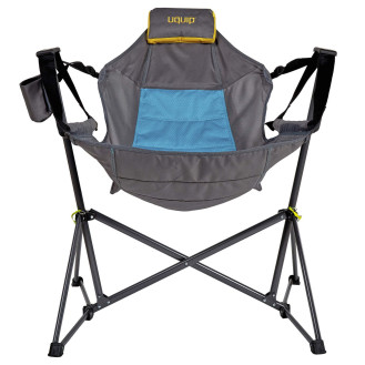 Кресло-качалка раскладное Uquip Rocky Blue/Grey