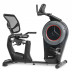 Горизонтальний велотренажер Hop-Sport HS-100L Edge чорний iConsole+ мат
