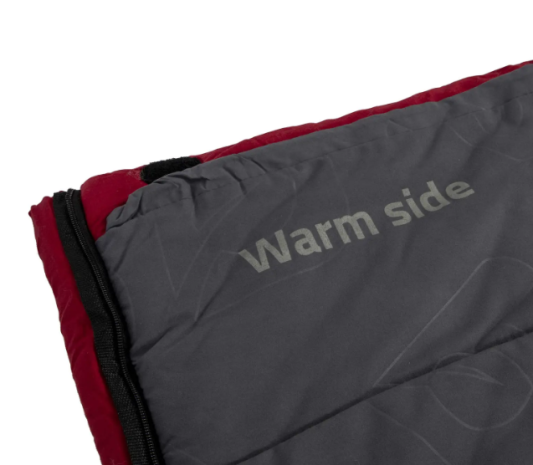 Спальний мішок Bo-Camp Gramark Cool/Warm Gold -8° Red/Grey