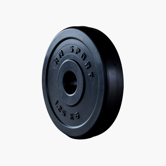 Гантель разборная с пластиковым покрытием RN-Sport Long 18 кг