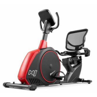 Горизонтальный велотренажер Hop-Sport HS-095L Scale черный + мат