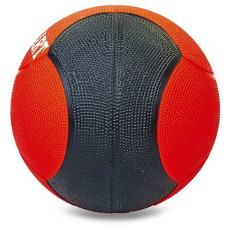 М'яч медбол для тренувань Medicine Ball FI-5121-3 3 кг червоний-чорний