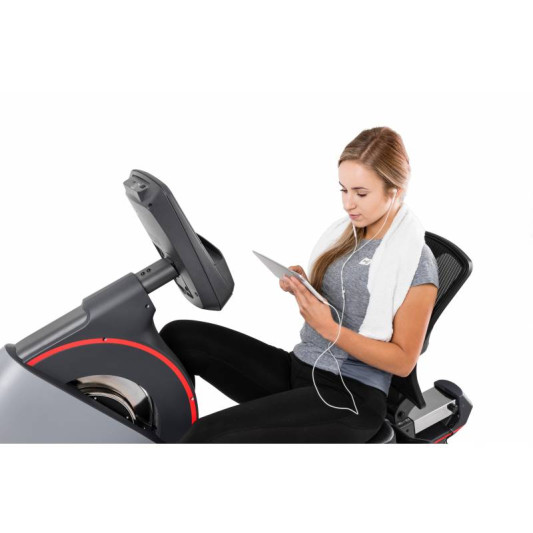 Горизонтальний велотренажер Hop-Sport HS-200L Dust iConsole+