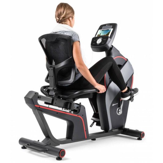 Горизонтальний велотренажер Hop-Sport HS-200L Dust iConsole+