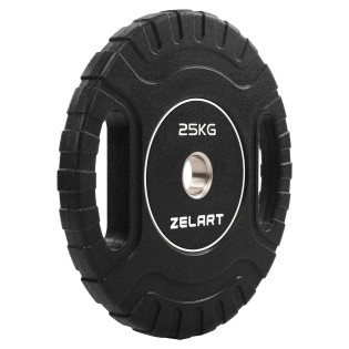 Диски поліуретанові Zelart TA-3438 51 мм 5-10-15-20-25 кг