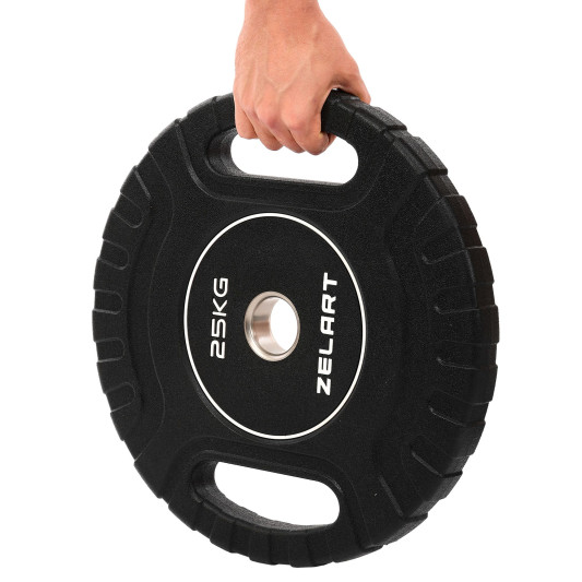 Диски полиуретановые Zelart TA-3438 51 мм 5-10-15-20-25 кг