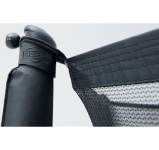 Батут BERG Favorit Grey 14FT 430 + защитная сетка Safety Net Comfort