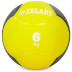 Медбол для тренувань Medicine Ball FI-5121-6 6 кг жовтий-чорний