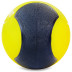 Медбол для тренувань Medicine Ball FI-5121-6 6 кг жовтий-чорний