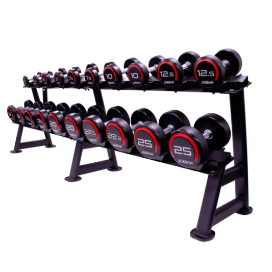 Стойка гантельная 2-х ярусная Generation Fitness FF71D2E на 12 пар