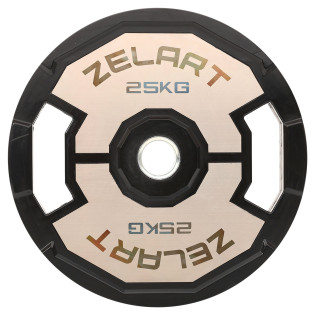 Диски поліуретанові Zelart TA-4792 51 мм 2.5-5-10-15-20-25 кг