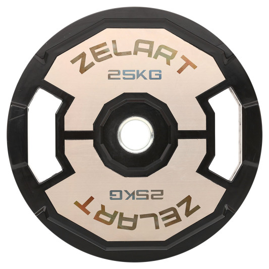 Диски полиуретановые Zelart TA-4792 51 мм 2.5-5-10-15-20-25 кг