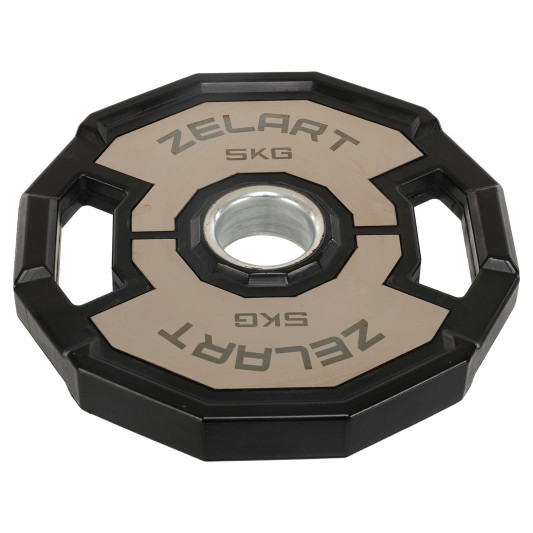Диски полиуретановые Zelart TA-4792 51 мм 2.5-5-10-15-20-25 кг