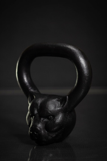 Гиря Пантера black 6 кг