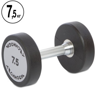Гантель цільна професійна TECHNOGYM 1шт TG-1834-7_5 7.5 кг