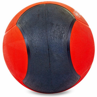 М'яч медичний Medicine Ball FI-5121-8 8 кг червоний-чорний
