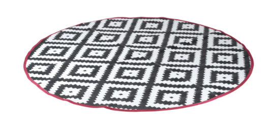 Коврик для пикника Bo-Camp Falconwood Round Black/White