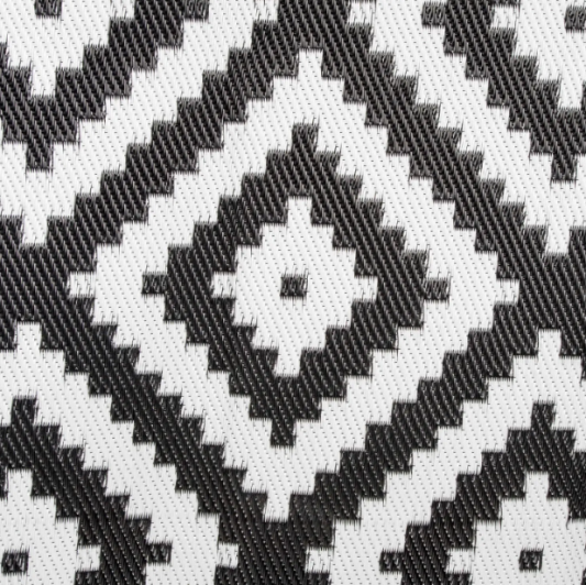 Коврик для пикника Bo-Camp Falconwood Round Black/White