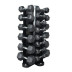 Гантелі шестигранні ряд 1-20 кг Rubber Hexagon Dumbbell