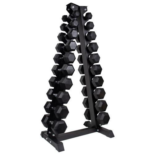 Стойкая гантельная елка Generation Fitness DR-17 на 10 пар