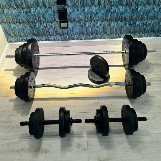 Лавка для жима RN-Sport 055 4 грифы, 115 кг