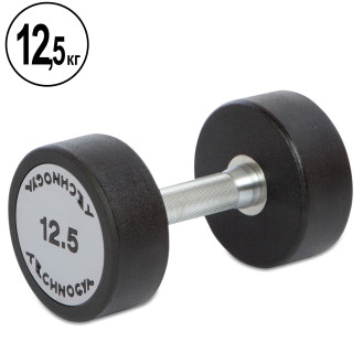 Гантель цельная профессиональная TECHNOGYM TG-1834-12_5 1х12.5кг