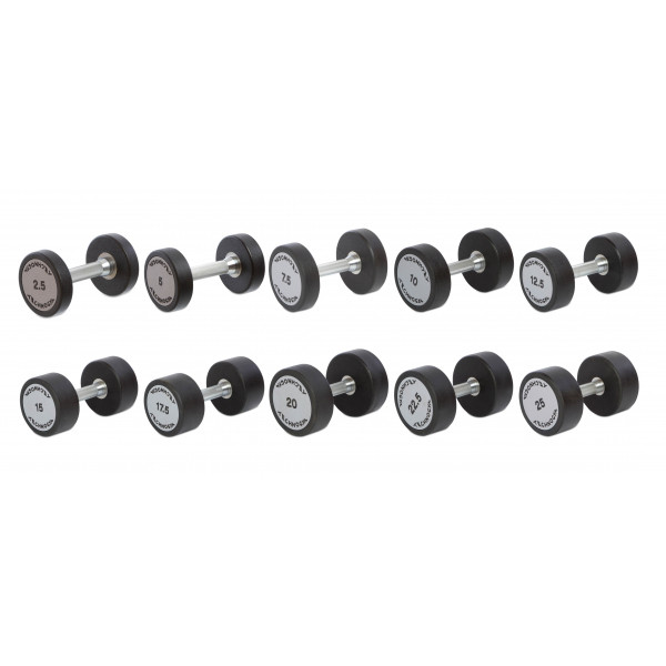 Гантельний ряд Technogym TG-2.5-25 кг (10 пар)