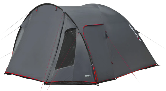 Намет High Peak Tessin 4 Dark Grey/Red