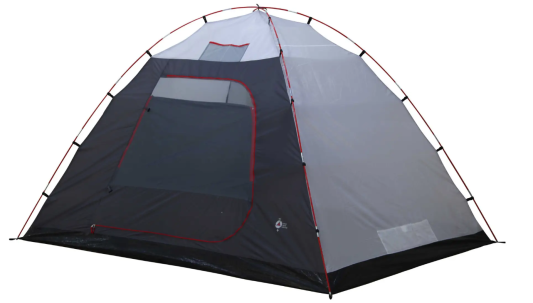 Намет High Peak Tessin 4 Dark Grey/Red